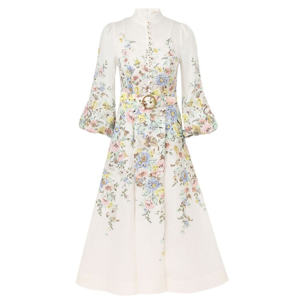 Zimmermann Floral Midi Dress size 2 (medium)